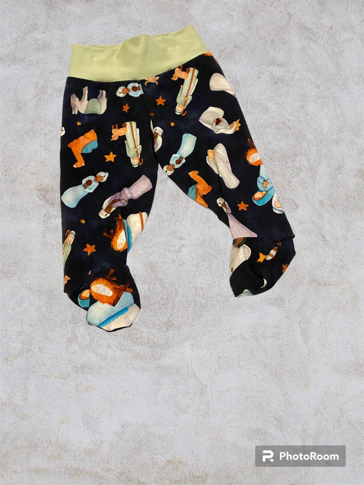 Nativity Baby Bear Footies (3M)