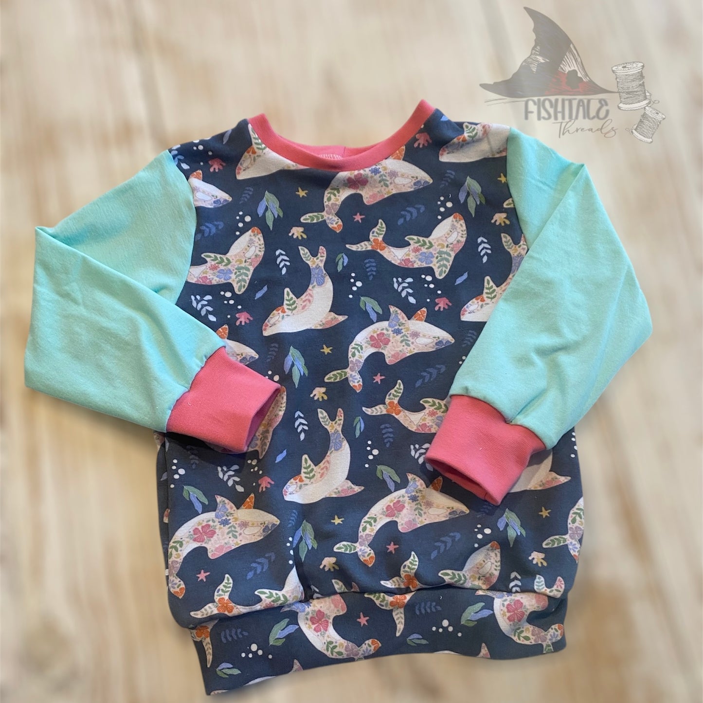 Floral Orcas (18M, 2T, 3T)