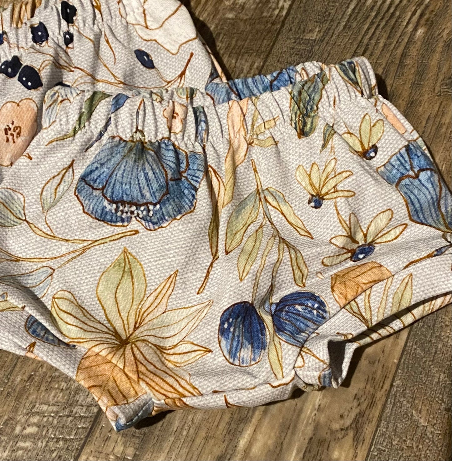 Floral Bummies 0-3M