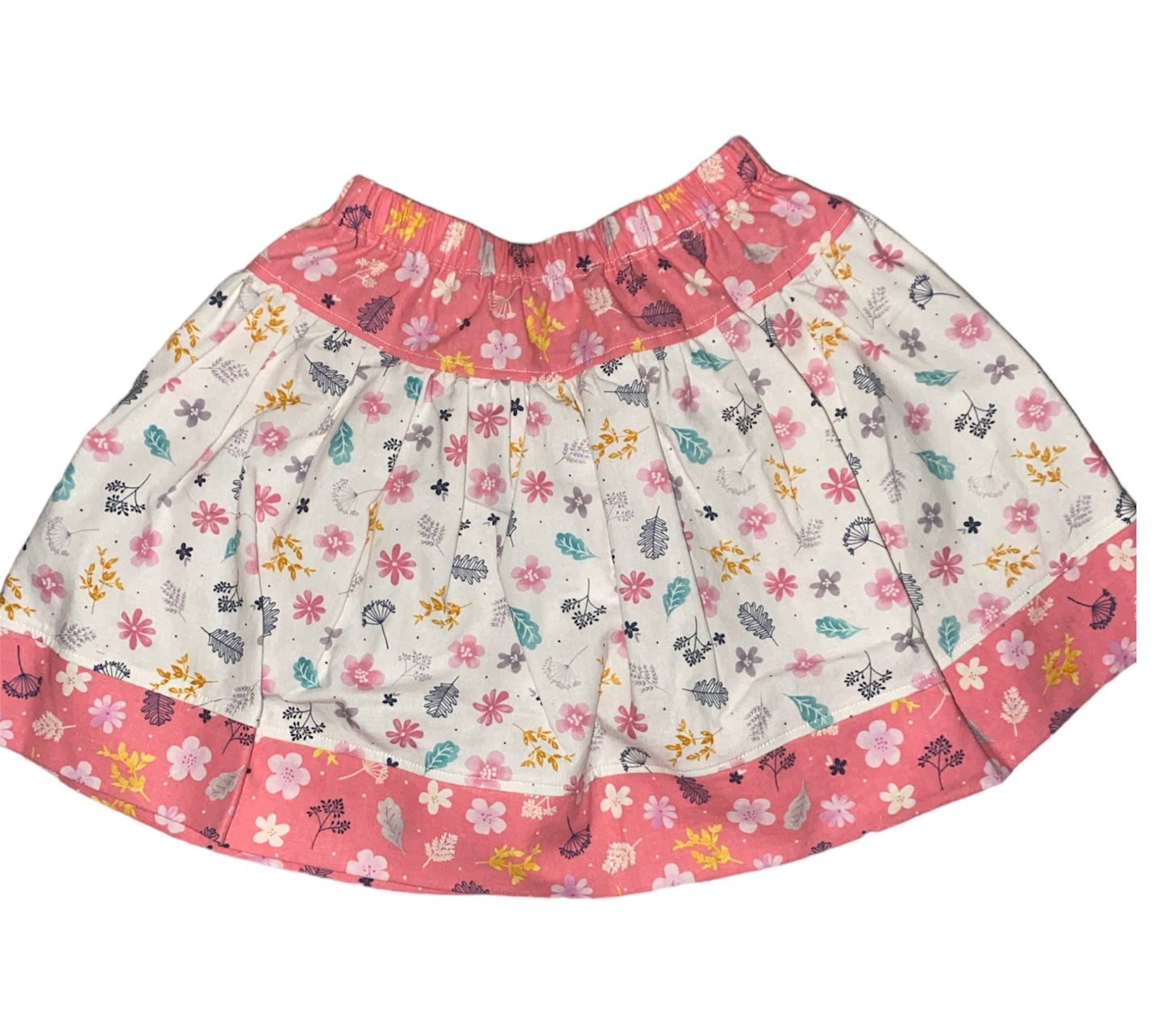 4T Floral Skirt