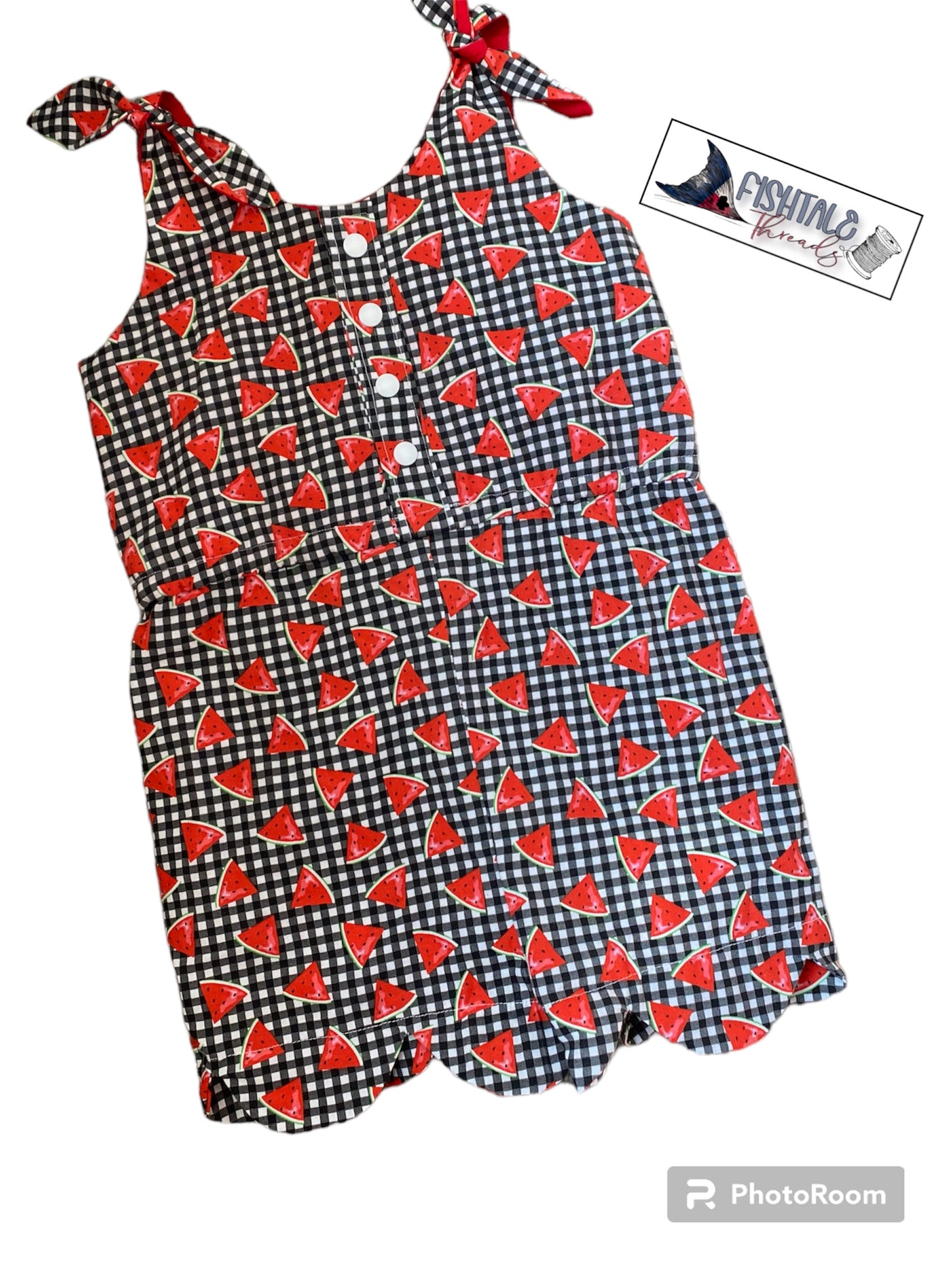 Watermelon Romper (5T)