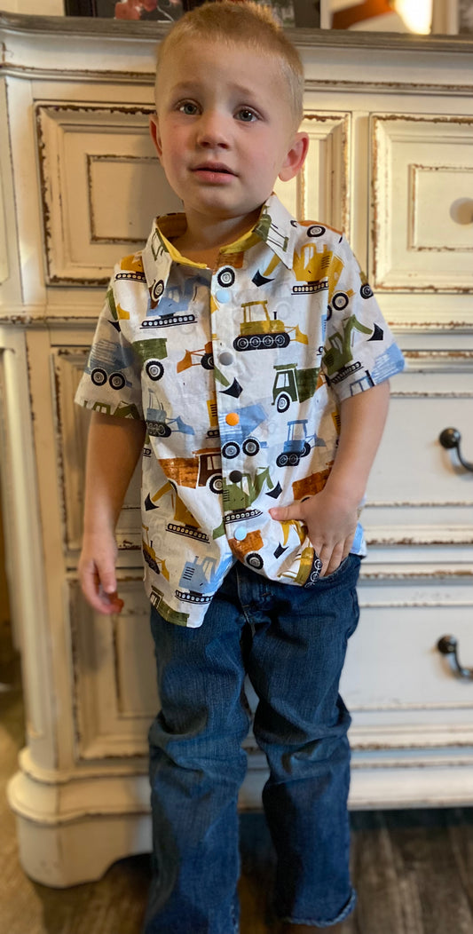 Henry Construction Button Up (Made to Order)