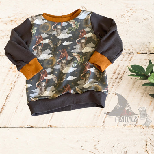 Mythical Dragons Sweatshirt 12M