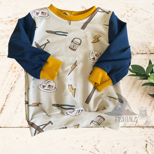 Lineman's Tools Sweatshirt (12M, 2T, 3T)