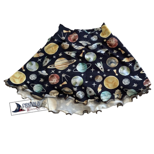 Blast off to School  Grow with me Skort (12M-3T)