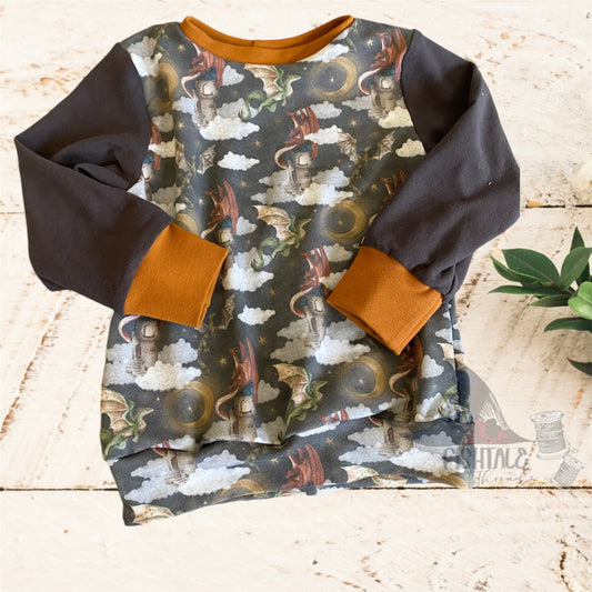 Mythical Dragons Sweatshirt (2T, 6Y)