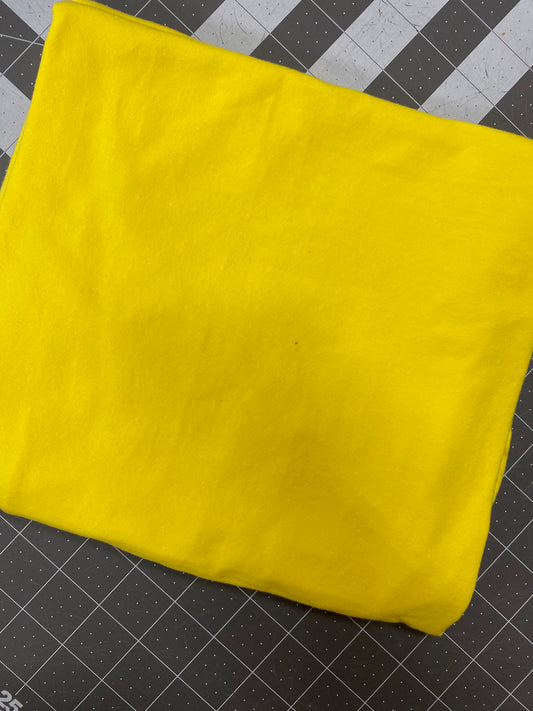 Yellow Solids - Cotton Spandex