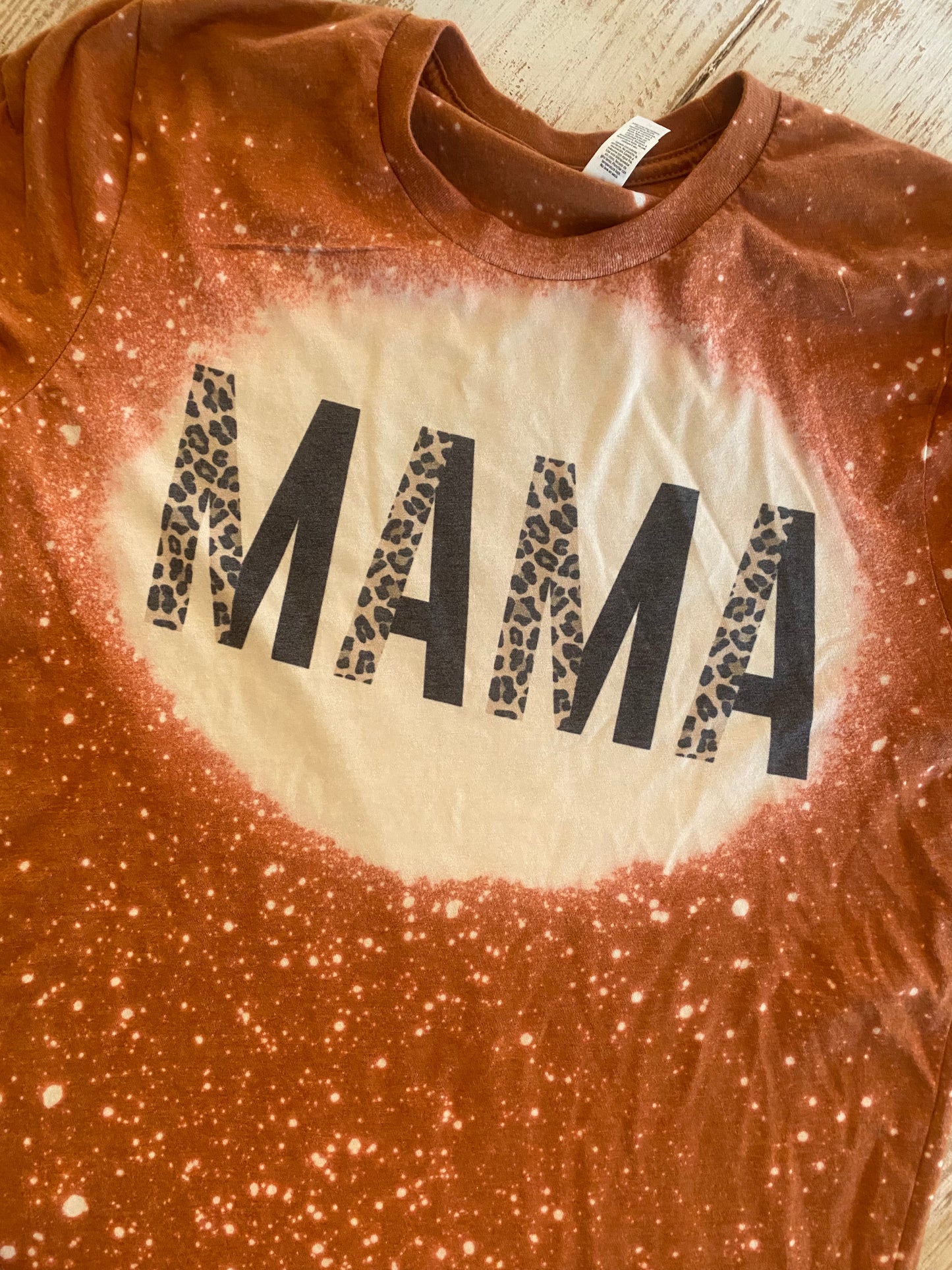 Medium Leopard Print Mama Shirt